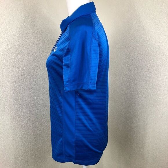 Adidas Climalite Blue Striped UCLA Polo Shirt Size S - Picture 4 of 7